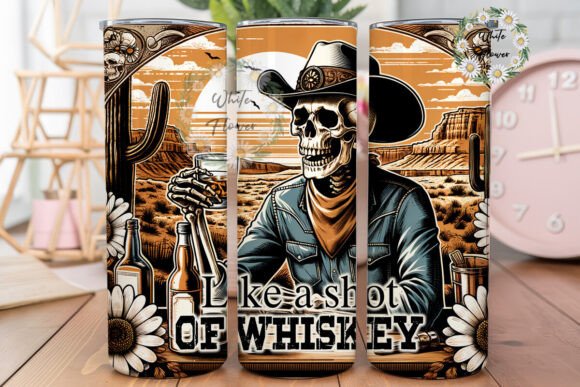 Like a Shot of Whisky Tumbler Wrap PNG – A Versatile Graphic Design Asset